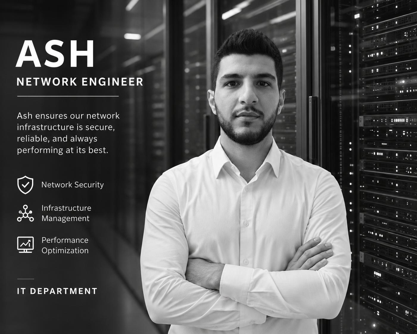 Ash — Network Engineer